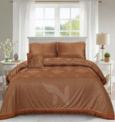 Heavy Palachi Bed Sheet Set 4 Pcs Design# 556